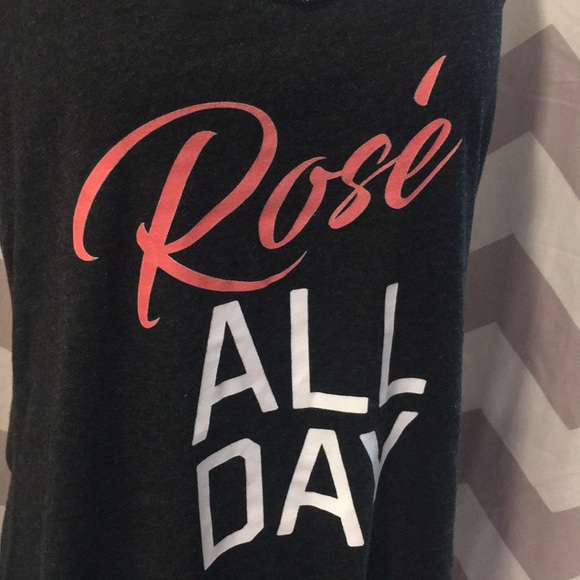 Rose All Day racer back tank - Picture 2 of 3